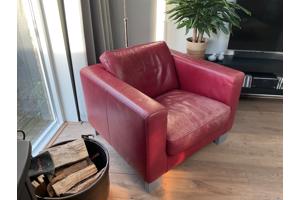 2 rode Montel fauteuils