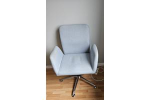 Bureaustoel van stof