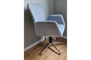 Bureaustoel van stof