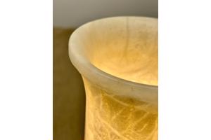 Pegasam Albast Natuursteen Tafellamp