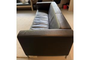 Gelderland Bank – 3-zits designbank – zwart leer – topstaat