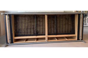 Gelderland Bank – 3-zits designbank – zwart leer – topstaat