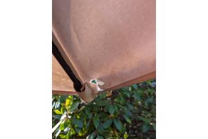 Zweef Parasol vierkant 3x3m