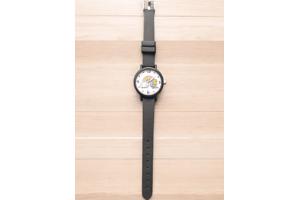 Horloge voor Kinderen - Regenboog - Kast 34 mm - Zwart