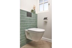 7,5x30 groene handvormtegels in mat en glans uit voorraad