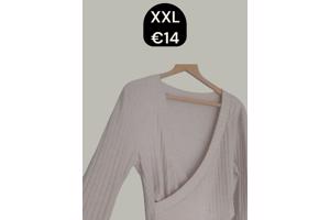 2 delige set beige XXL