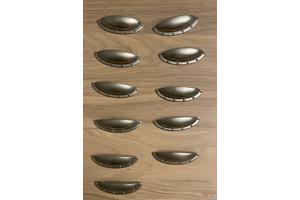 kastgreepjes deurknopjes keukenknopjes keuken 11x