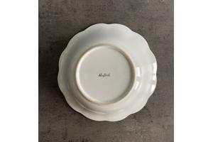 Vintage porseleinen bord uit Duitsland