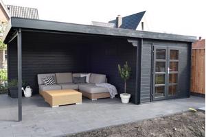 Blokhut - Tuinhuis Diederick | 28 mm | vuren onbehandeld