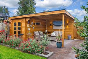 Blokhut - Tuinhuis Diederick | 28 mm | vuren onbehandeld