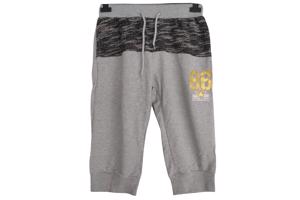 Heren korte broek lichtgrijs M
