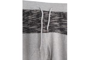 Heren korte broek lichtgrijs M