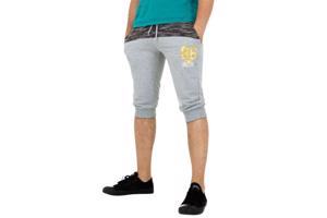 Heren korte broek lichtgrijs M