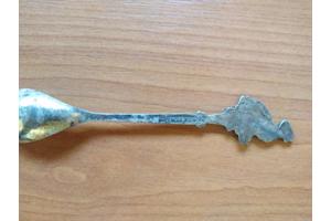 6 leuke oude theelepeltjes o.a dierenbescherming