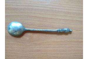 6 leuke oude theelepeltjes o.a dierenbescherming