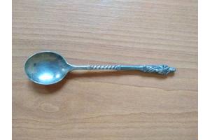 6 leuke oude theelepeltjes o.a dierenbescherming