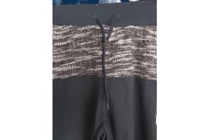 Heren korte broek donkerblauw grijs L