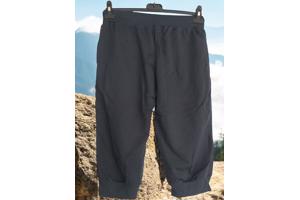 Heren korte broek donkerblauw grijs L