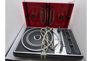 Vintage Philips 380 stereo Platenspeler retro jaren 70.