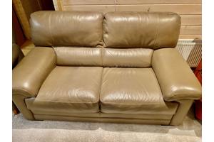 Als nieuwe Italiaanse Leren Bank Te koop Nieuw €1399 nu €350