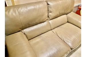 Als nieuwe Italiaanse Leren Bank Te koop Nieuw €1399 nu €350