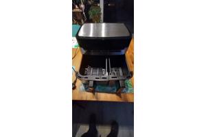 Moulinex Aifryer dual fry & grill compleet nieuw