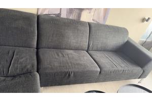 Antraciet Hoekbank
