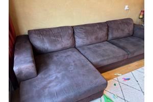 Bruine bank in goede staat