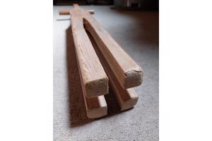 Wasstamper van hout uit de vijftiger jaren