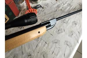 diana 35 4.5 mm in nieuwstaat met richtkijker