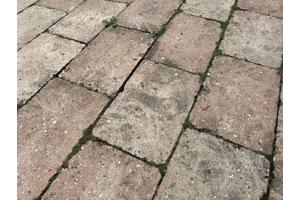 Tegels voor in de tuin 20x30cm ongeveer 35m2