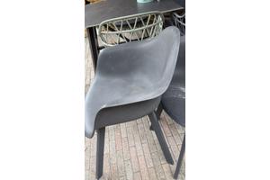 4 terras stoelen