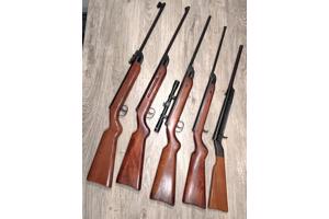 Vijf Diana luchtbuksen