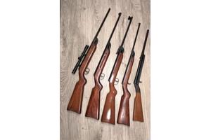 Vijf Diana luchtbuksen