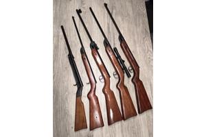 Vijf Diana luchtbuksen