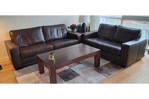 Salontafel. Massief eiken.