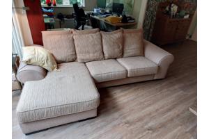 Stevige 3-zits Bank met longseat