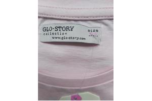 Glo-Story t-shirt good sound roze 164