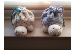 Kinderbuideltasjes handmade