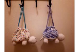 Kinderbuideltasjes handmade