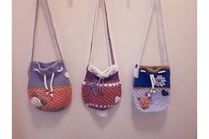 Kinderbuideltasjes handmade