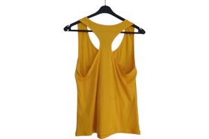 Sport tanktop geel zwart L