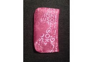 Toilettasje make up tasje roze Soigne opdruk met rits nieuw