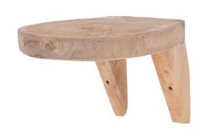 teak rack slide houten wand plank