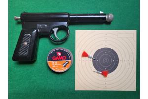 Vintage "The Gat" luchtpistool.