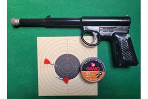 Vintage "The Gat" luchtpistool.