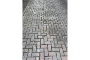 Oprit betonnen klinkers