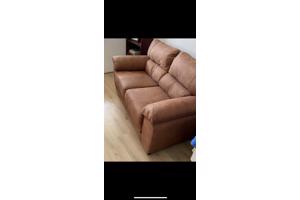 Nieuwe cognac kleur bank