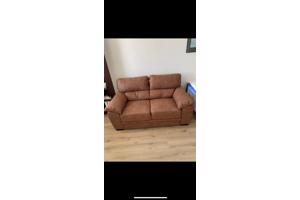 Nieuwe cognac kleur bank