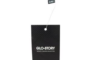 Glo-Story Slim-fit overhemd rood gestreept 6XL